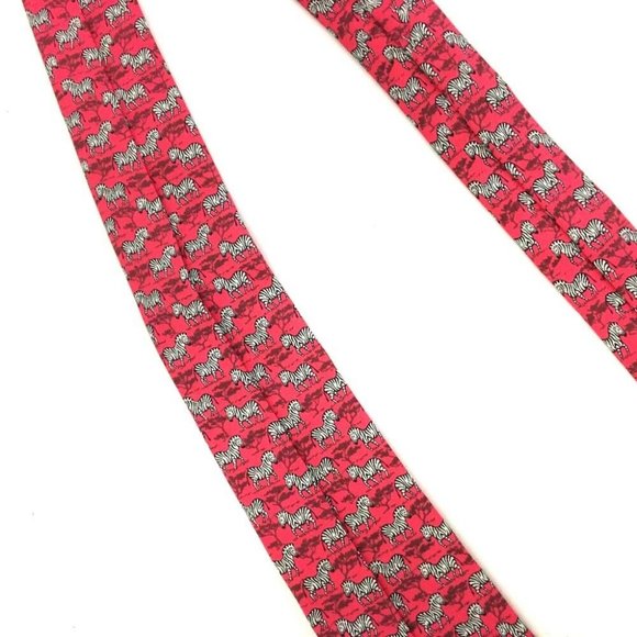 395074C V Hermes Tie Horse Pattern Silk - Picture 7 of 9